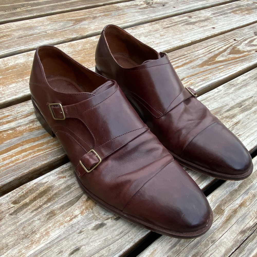 Johnston & Murphy Monk Strap Dress Shoes